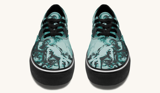 The Gods Bore Him Away Classic Shoes - Jaded Lament
