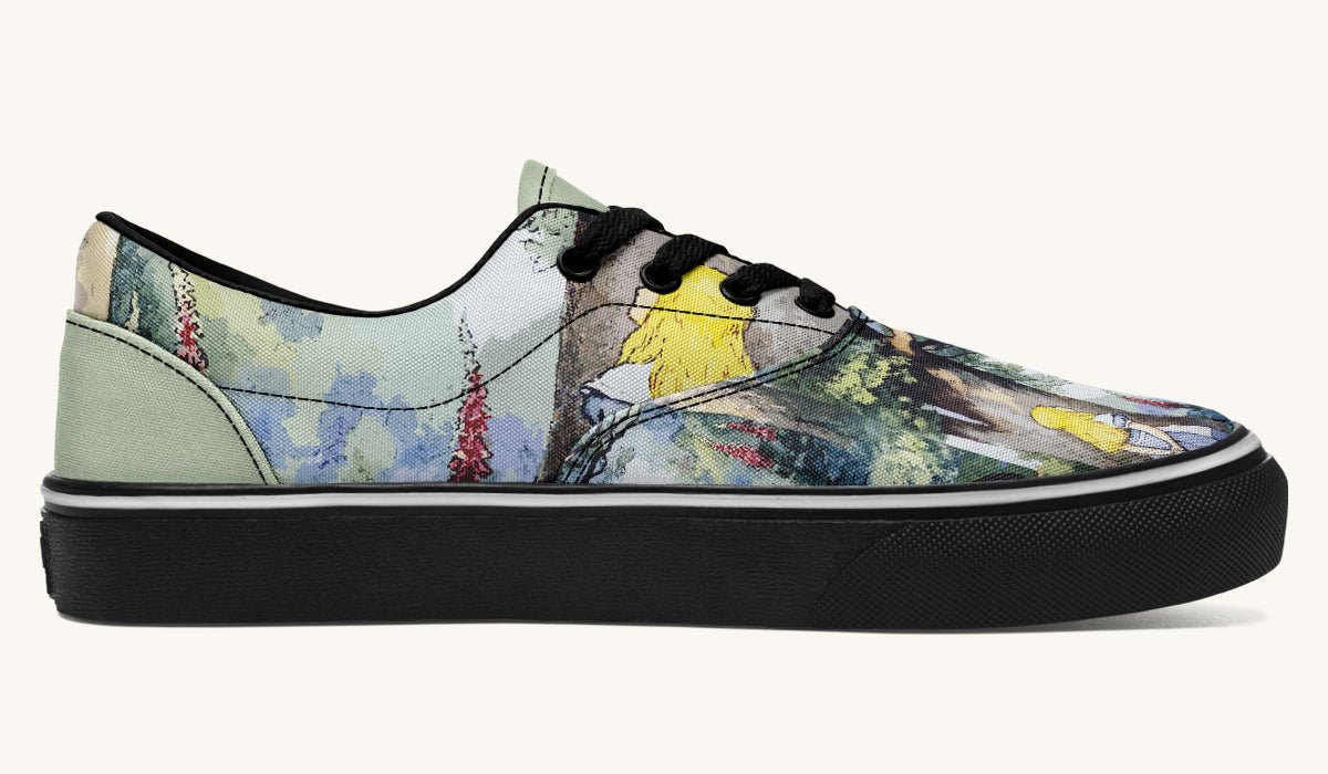 The Grin in the Trees Classic Shoes - Jaded Lament