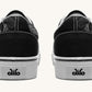 The Sloth Stays White Black Classic Shoes - Jaded Lament
