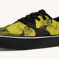 The Sloth Stays Yellow Black Classic Shoes - Jaded Lament