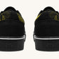 The Sloth Stays Yellow Black Classic Shoes - Jaded Lament