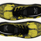 The Sloth Stays Yellow Black Classic Shoes - Jaded Lament