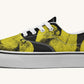The Sloth Stays Yellow Black Classic Shoes - Jaded Lament