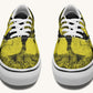 The Sloth Stays Yellow Black Classic Shoes - Jaded Lament