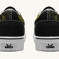 The Sloth Stays Yellow Black Classic Shoes - Jaded Lament