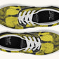 The Sloth Stays Yellow Black Classic Shoes - Jaded Lament
