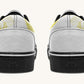 The Sloth Stays Yellow White Classic Shoes - Jaded Lament