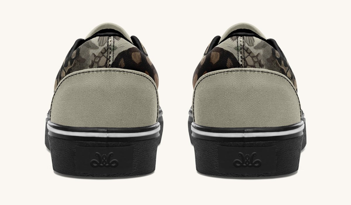 Turtle Time Desaturated Classic Shoes - Jaded Lament