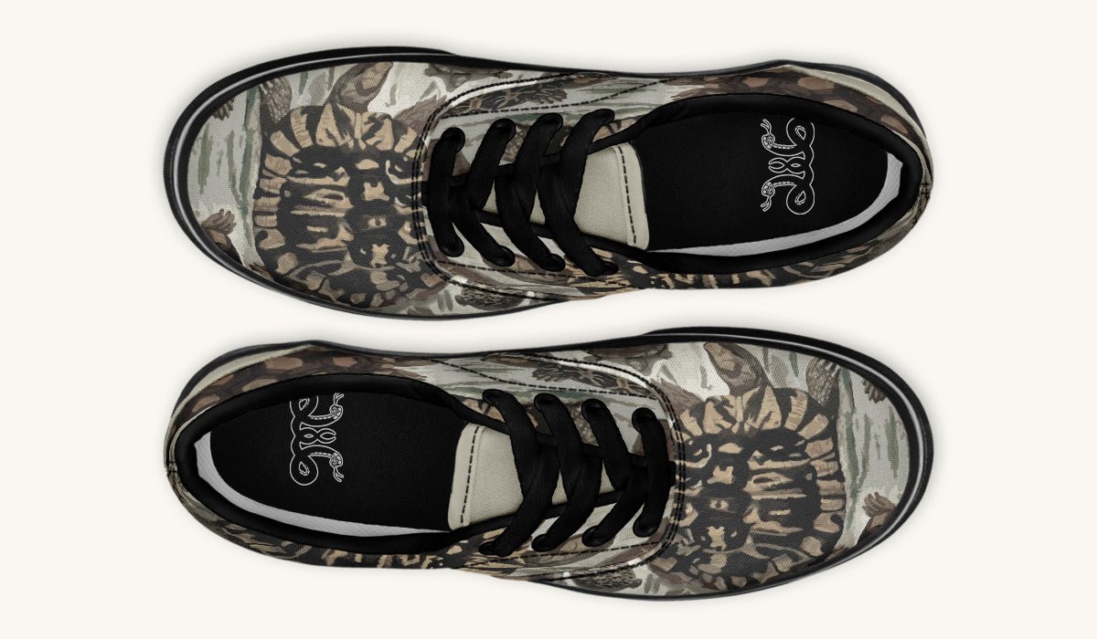 Turtle Time Desaturated Classic Shoes - Jaded Lament