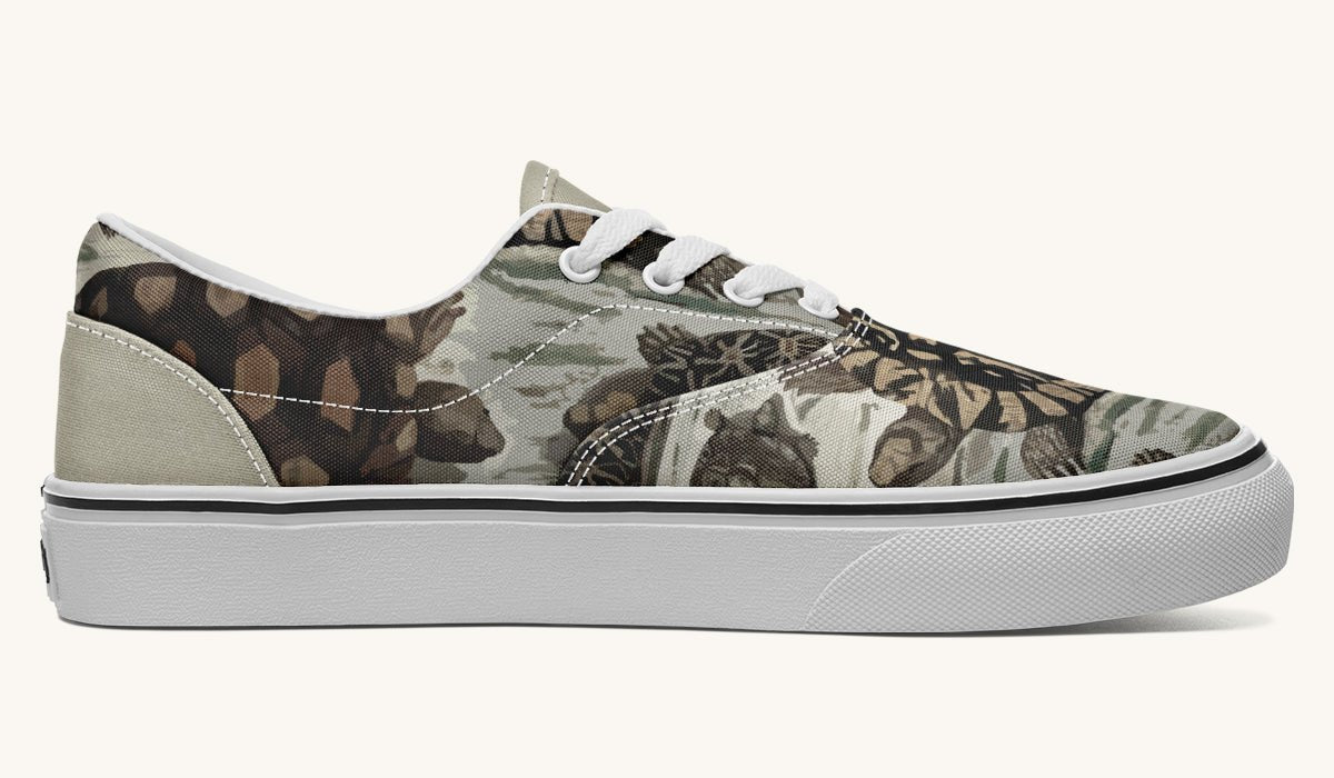 Turtle Time Desaturated Classic Shoes - Jaded Lament