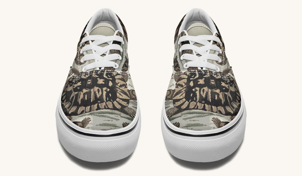 Turtle Time Desaturated Classic Shoes - Jaded Lament