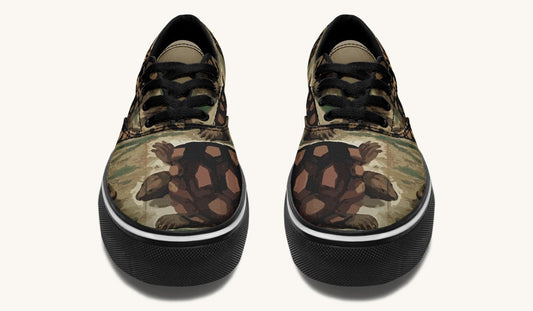 Turtle Time Vivid Classic Shoes - Jaded Lament