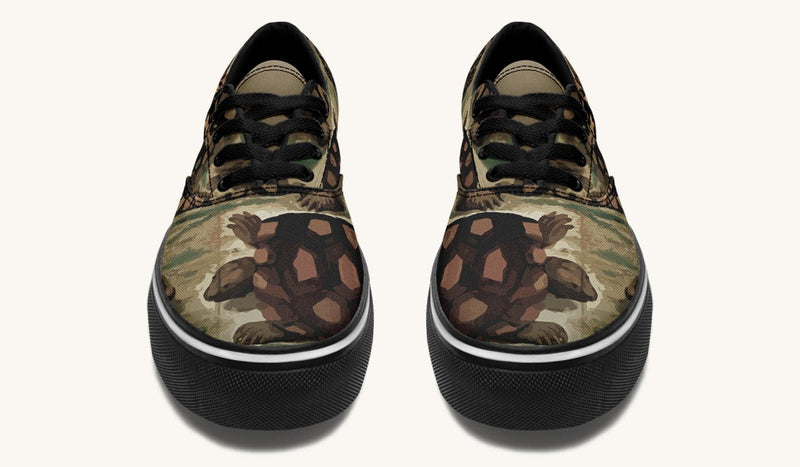 Turtle Time Vivid Classic Shoes - Jaded Lament