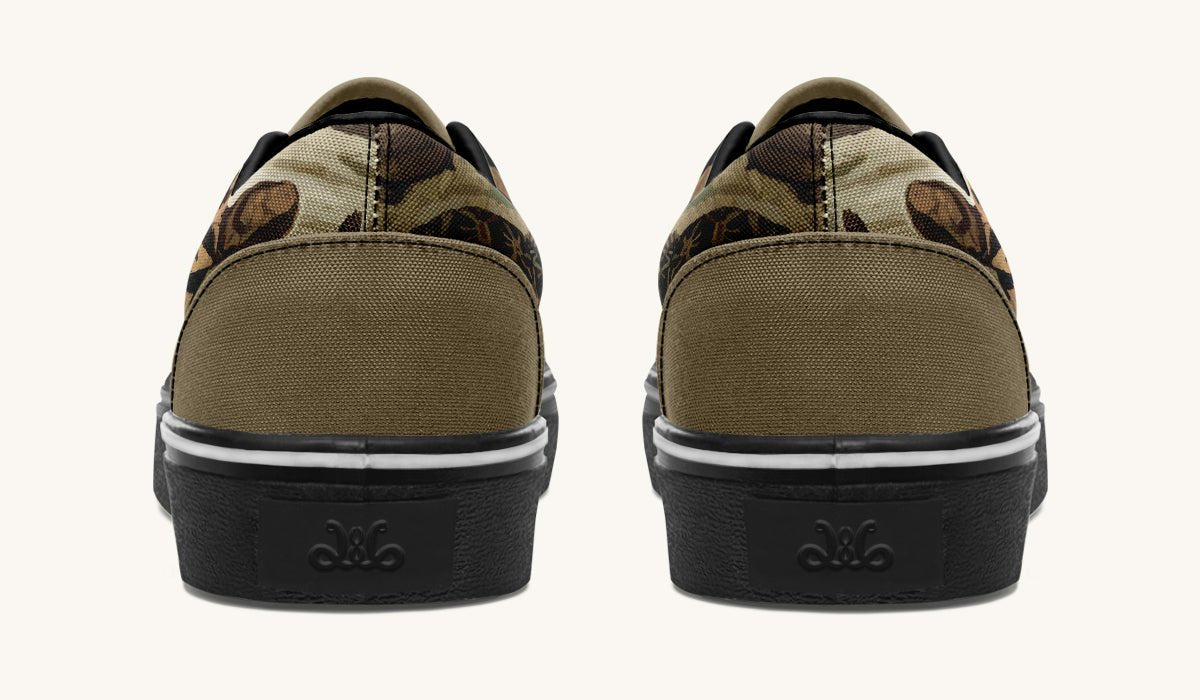 Turtle Time Vivid Classic Shoes - Jaded Lament