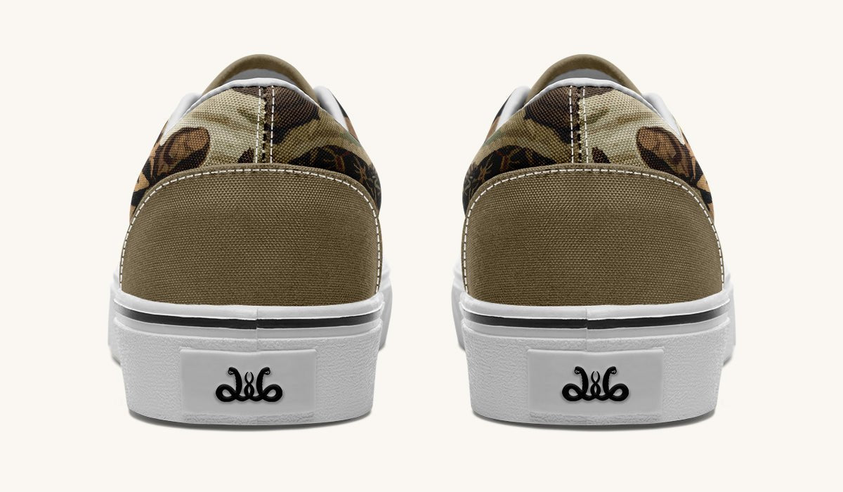 Turtle Time Vivid Classic Shoes - Jaded Lament