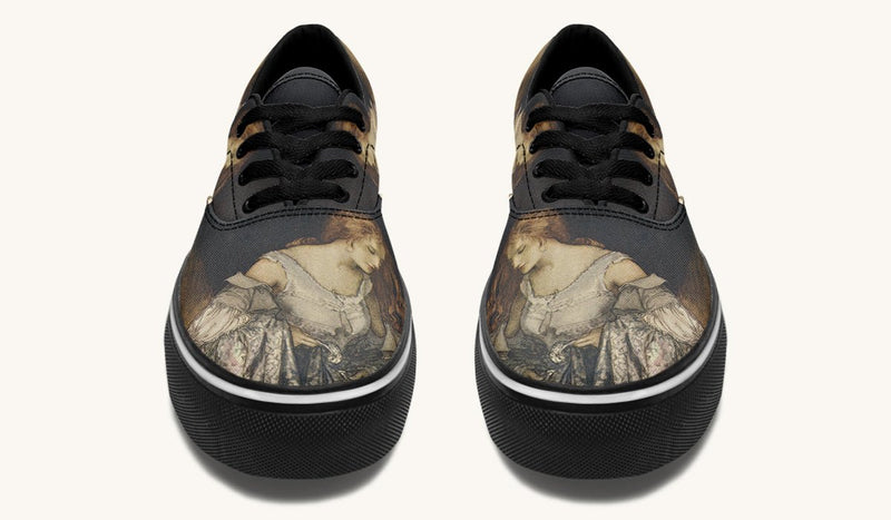 Where The Stars Touched Her Hem Classic Shoes - Jaded Lament