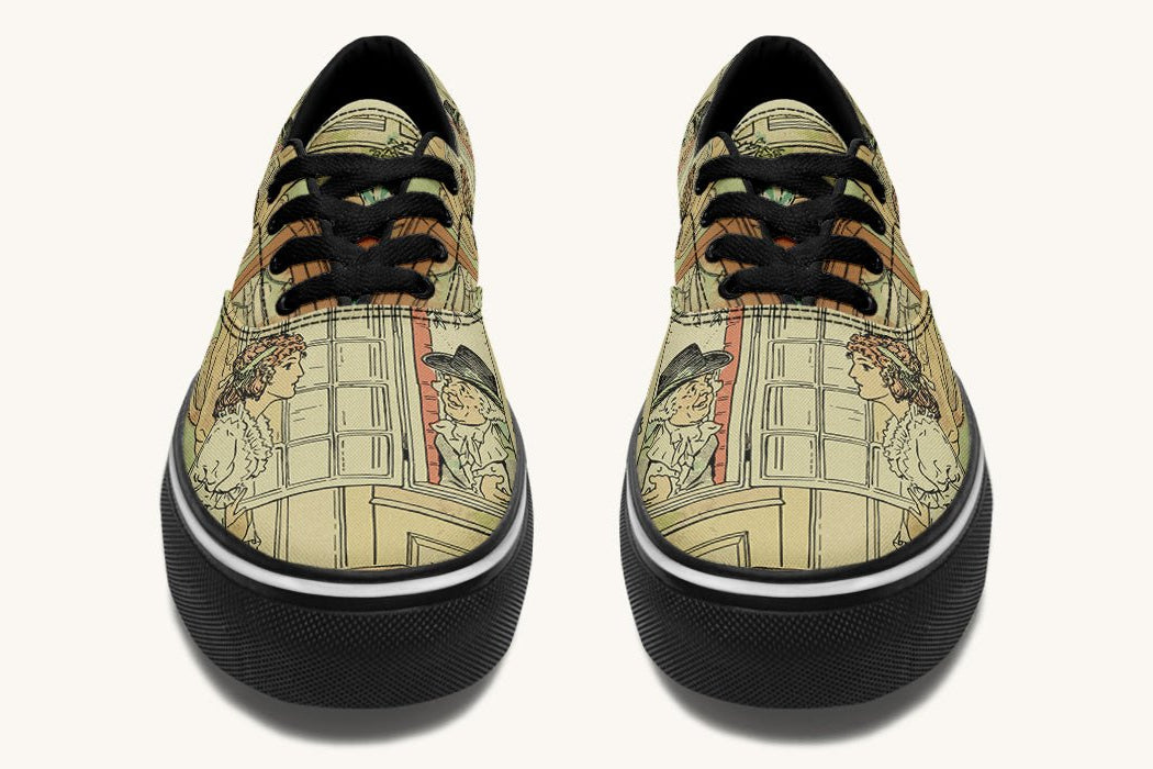 You May See Her If You Look This Way Classic Shoes - Jaded Lament