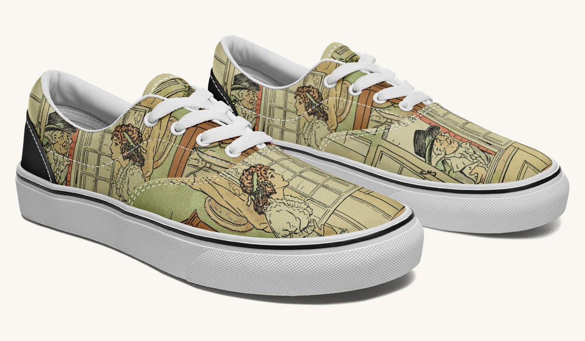 You May See Her If You Look This Way Classic Shoes - Jaded Lament