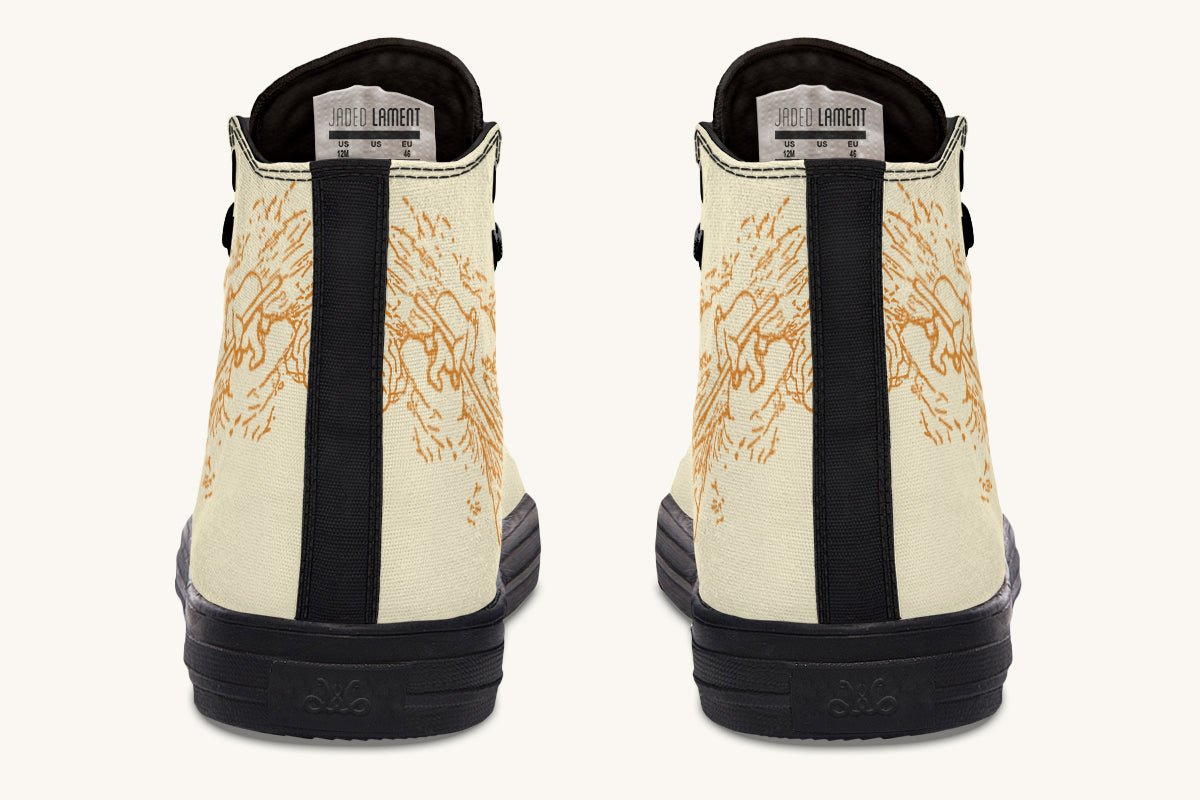 A Day With Friends Winnie the Pooh Hightops - Jaded Lament