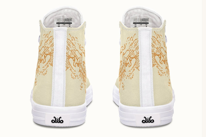 A Day With Friends Winnie the Pooh Hightops - Jaded Lament