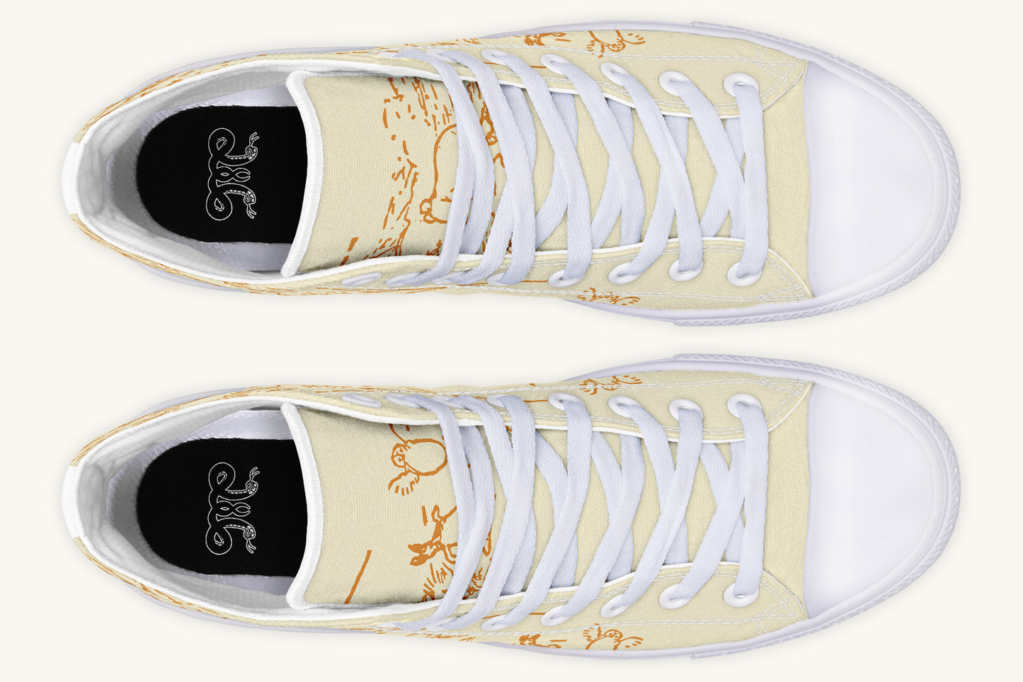 A Day With Friends Winnie the Pooh Hightops - Jaded Lament