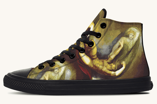 Achilles Weeps for Patroclus Hightops - Jaded Lament