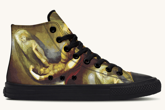 Achilles Weeps for Patroclus Hightops - Jaded Lament
