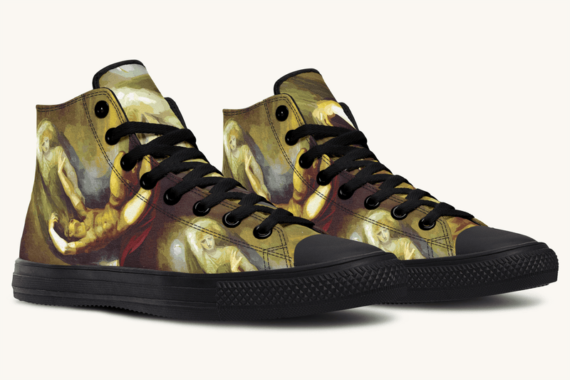 Achilles Weeps for Patroclus Hightops - Jaded Lament