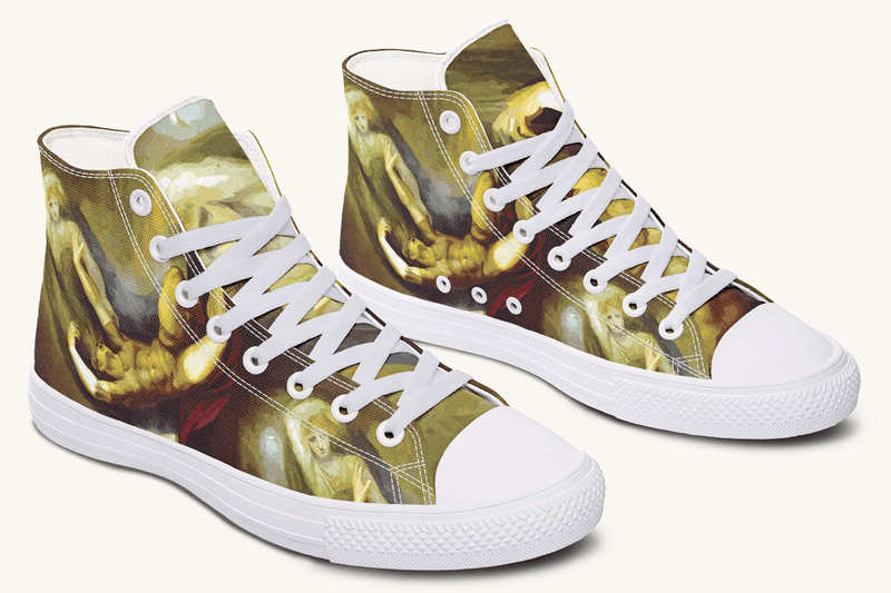 Achilles Weeps for Patroclus Hightops - Jaded Lament