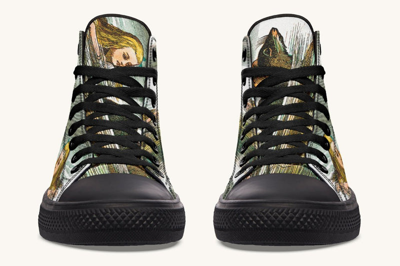 Alice in Wonderland's Pool of Tears Hightops - Jaded Lament