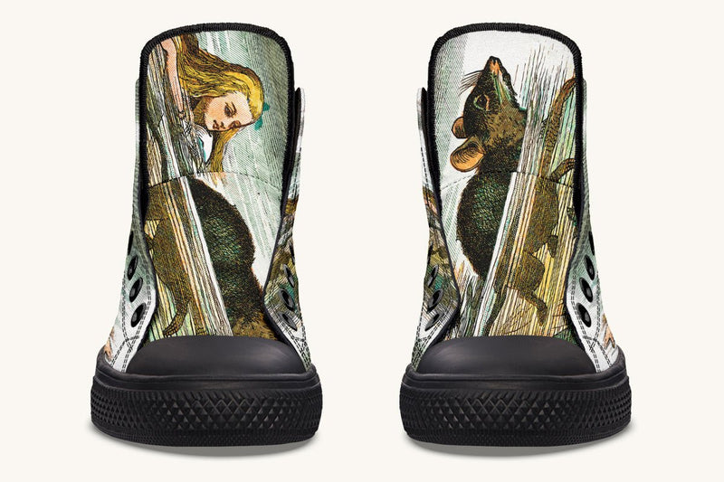 Alice in Wonderland's Pool of Tears Hightops - Jaded Lament