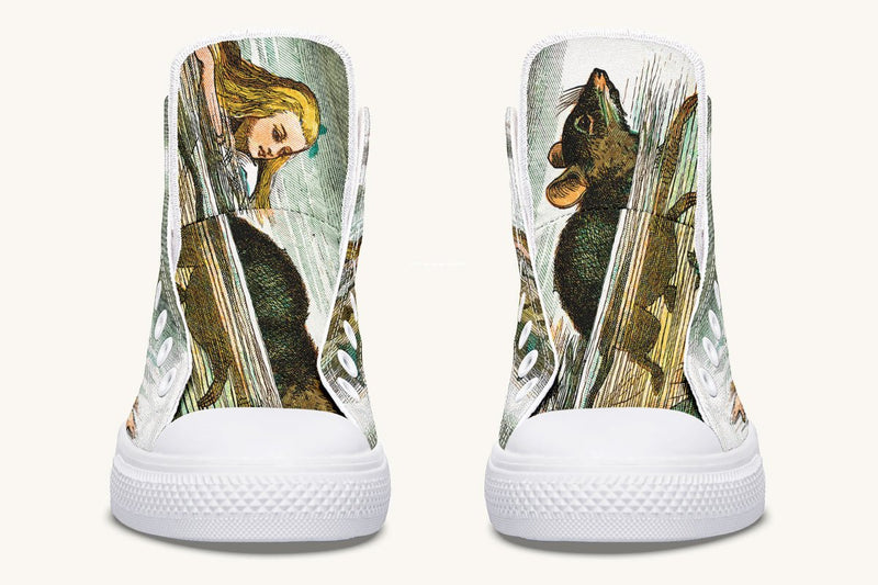 Alice in Wonderland's Pool of Tears Hightops - Jaded Lament
