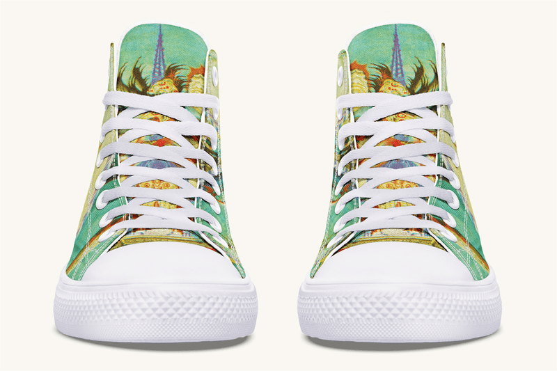Before The Dragon Broke The Sky Hightops - Jaded Lament