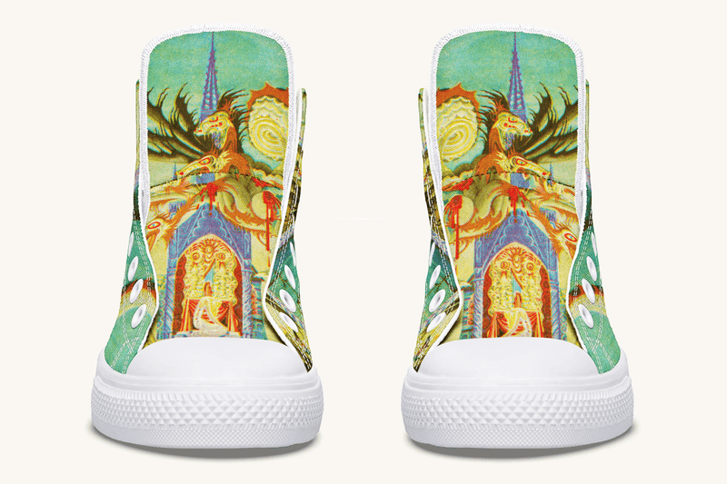 Before The Dragon Broke The Sky Hightops - Jaded Lament