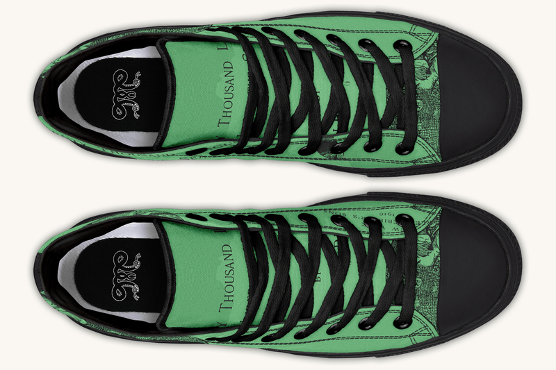 Beneath The Green Silence Hightops - Jaded Lament