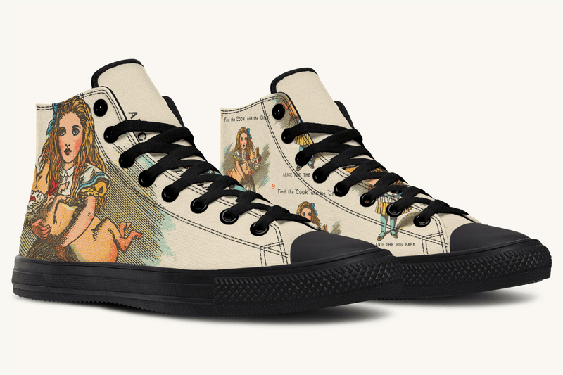 Cradle The Pig Alice in Wonderland Hightops - Jaded Lament