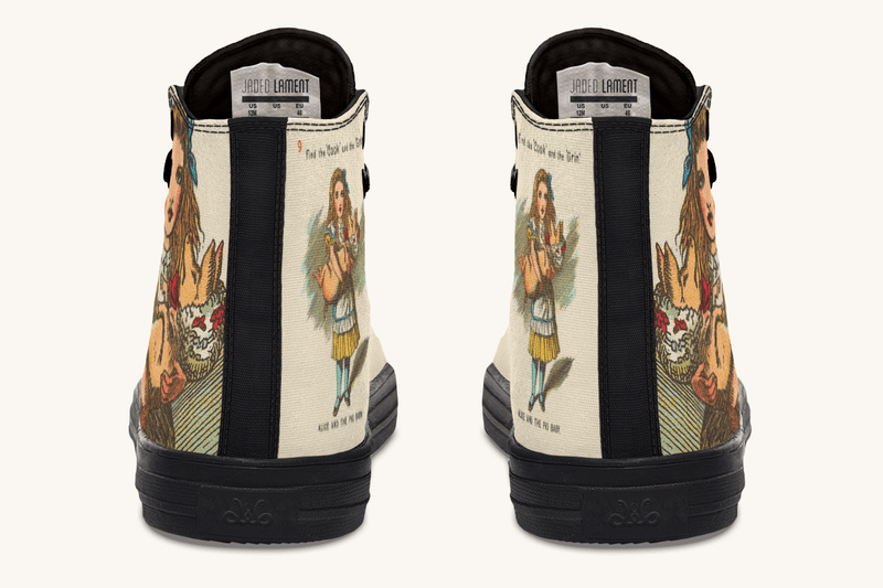 Cradle The Pig Alice in Wonderland Hightops - Jaded Lament