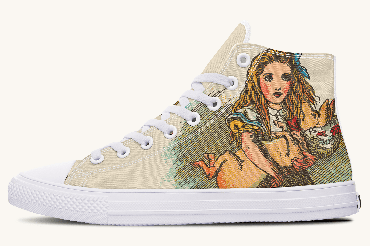 Cradle The Pig Alice in Wonderland Hightops - Jaded Lament