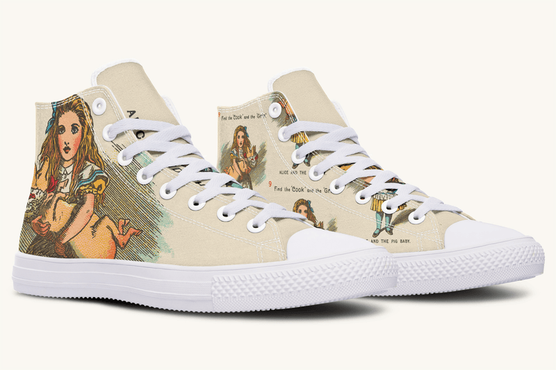 Cradle The Pig Alice in Wonderland Hightops - Jaded Lament