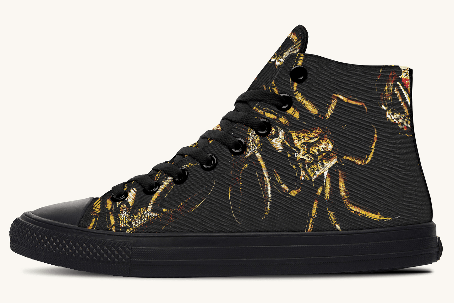 Crawl The Sea of Stars Black Hightops - Jaded Lament