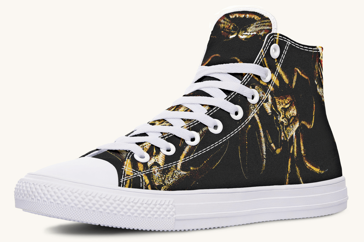 Crawl The Sea of Stars Black Hightops - Jaded Lament