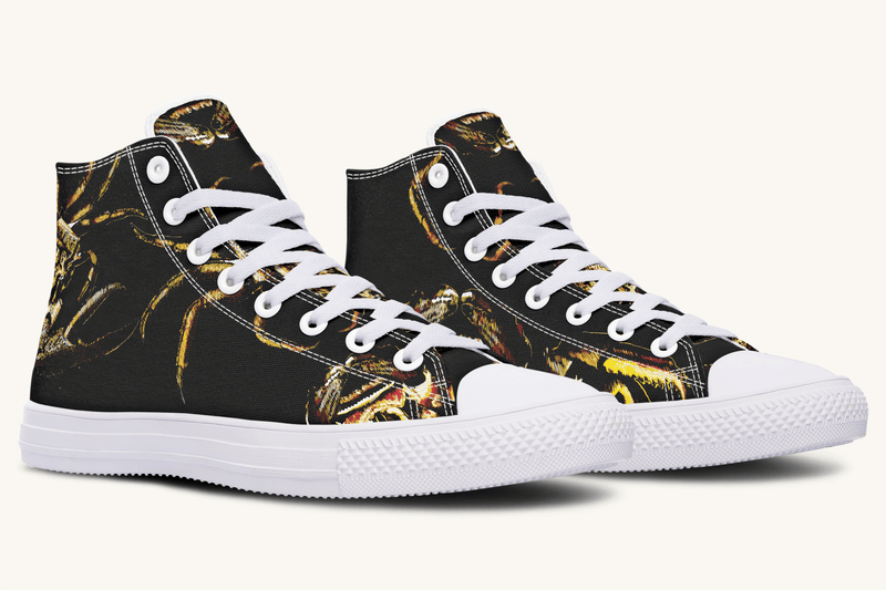 Crawl The Sea of Stars Black Hightops - Jaded Lament