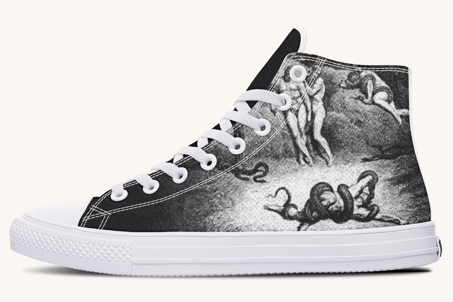 Taken and Twisted Hightops - Jaded Lament