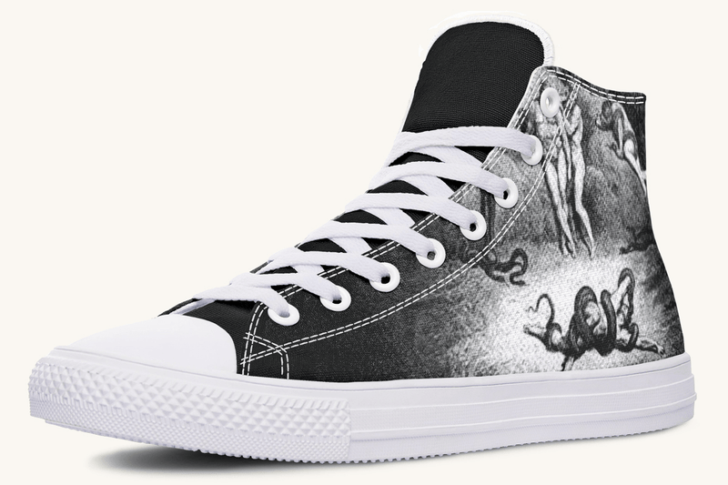 Taken and Twisted Hightops - Jaded Lament