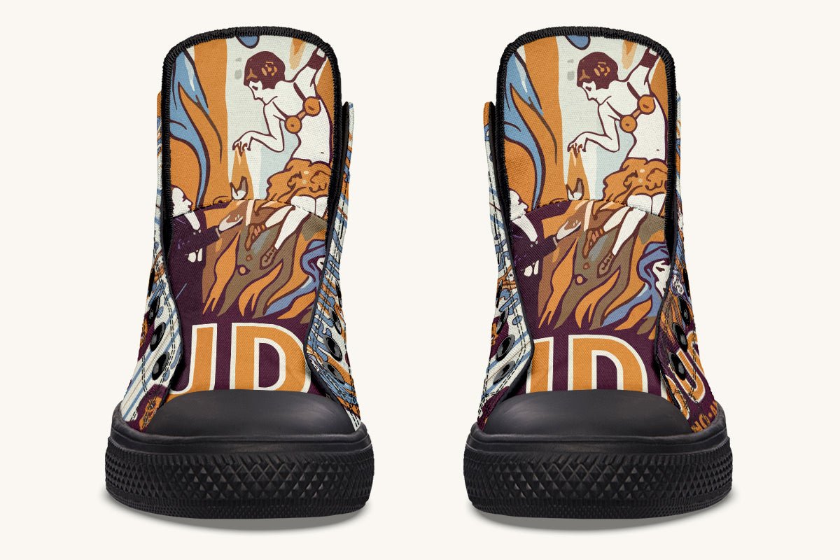 Do Spirits Exist Hightops Harry Houdini Design - Jaded Lament