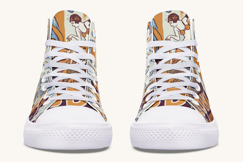 Do Spirits Exist Hightops Harry Houdini Design - Jaded Lament