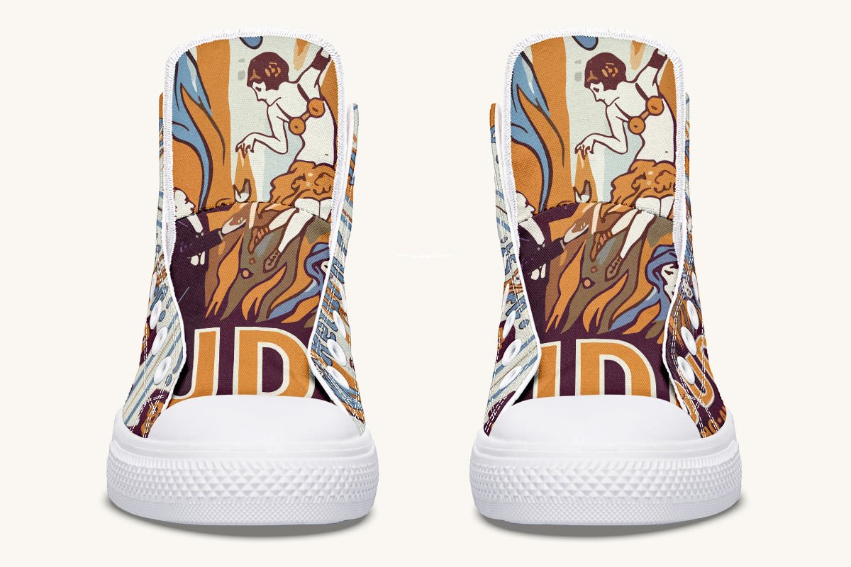 Do Spirits Exist Hightops Harry Houdini Design - Jaded Lament