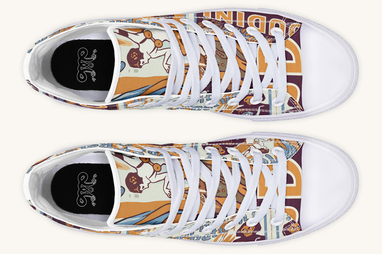 Do Spirits Exist Hightops Harry Houdini Design - Jaded Lament