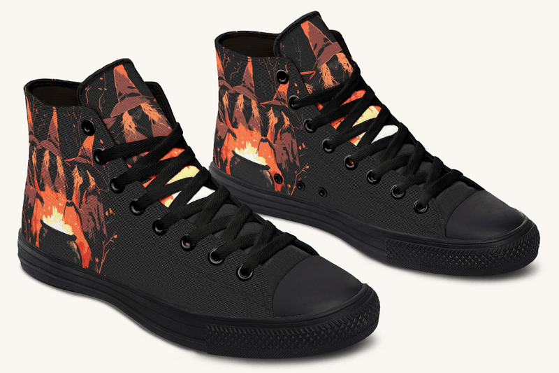 Double Double Toil And Trouble Hightops - Jaded Lament
