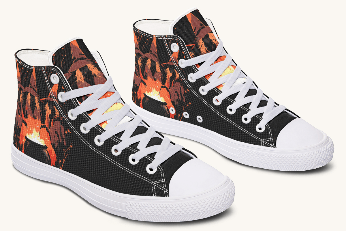 Double Double Toil And Trouble Hightops - Jaded Lament